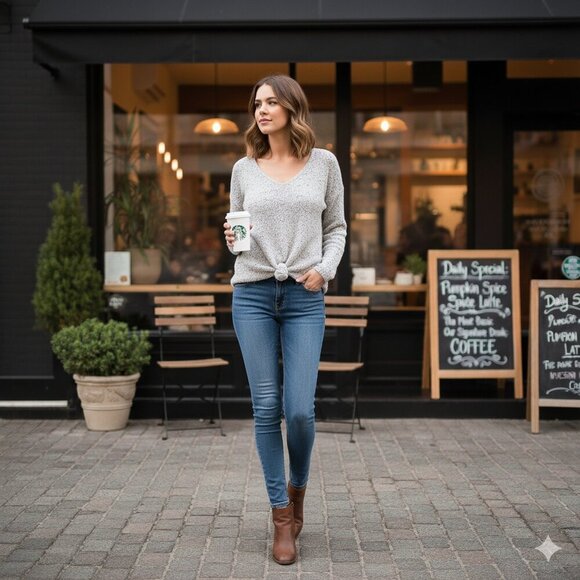 Garage xsmall oversized cozy teddy bear sweater - Picture 1 of 7